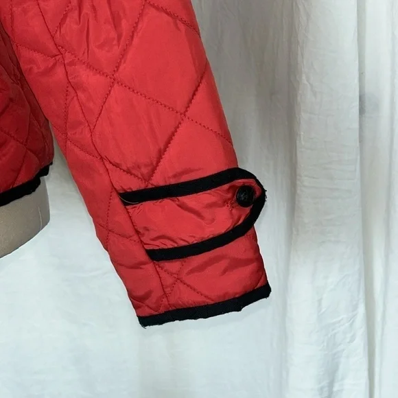 Ralph Lauren Sport: Red, Quilted Jacket: Size Small - Picture 4 of 8